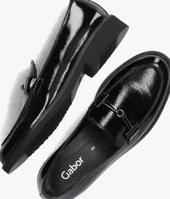 zwarte gabor loafers 211 1