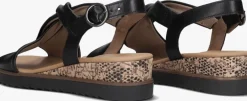 zwarte gabor sandalen 751