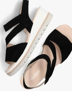 zwarte gabor sandalen 640.1