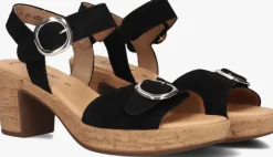 zwarte gabor sandalen 764.1