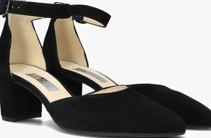 zwarte gabor sandalen met hak 340