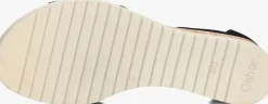 zwarte gabor sandalen met hak 780
