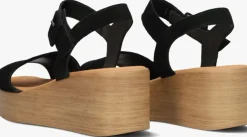 zwarte gabor sandalen met hak 531