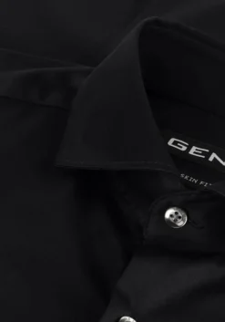 zwarte genti klassiek overhemd s0009-1109