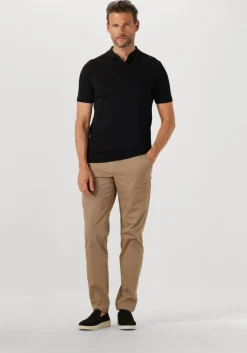 zwarte genti polo polo button ss k2046-1260