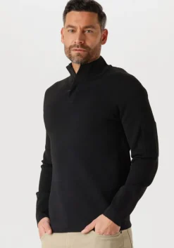 zwarte genti trui turtle zip