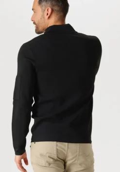 zwarte genti trui turtle zip