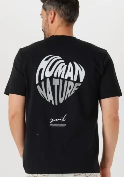 zwarte genti t-shirt t-shirt ss j2042-1223