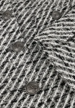 zwarte gestuz blazer amilinagz jacket