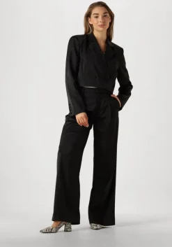 zwarte gestuz blazer yacminegz short blazer