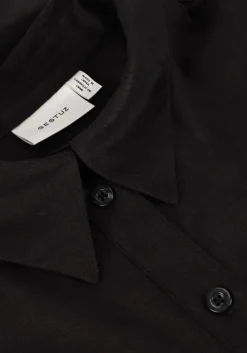 zwarte gestuz blouses elarahgz linen shirt