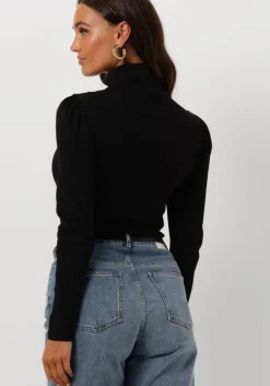 zwarte gestuz coltrui drewgz rollneck puff