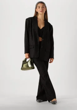 zwarte gestuz flared broek caylinagz hw pants