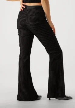 zwarte gestuz flared broek caylinagz hw pants