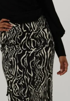 zwarte gestuz midirok brayagz p hw skirt