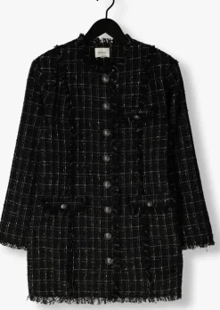 zwarte gestuz mini jurk gaellygz dress