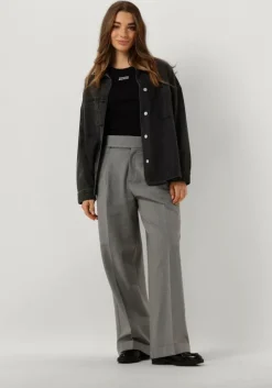 zwarte gestuz top drewgz sl logo tank