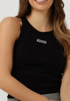 zwarte gestuz top drewgz sl logo tank