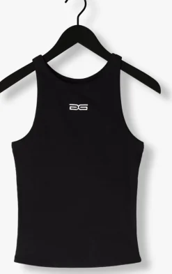 zwarte gestuz top drewgz sl logo tank