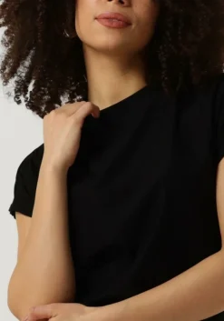 zwarte gestuz top rifagz tee