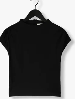 zwarte gestuz top rifagz tee