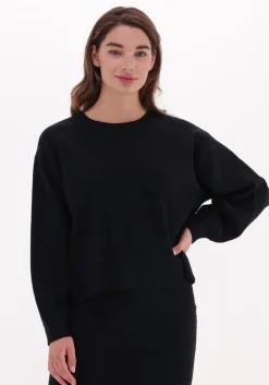 zwarte gestuz trui talligz short pullover 5938