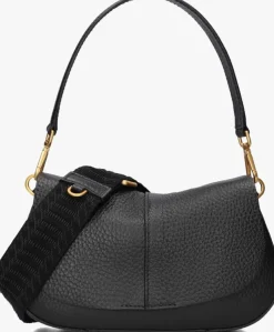 zwarte gianni chiarini schoudertas helena round 11088