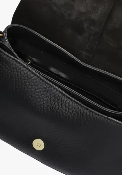 zwarte gianni chiarini schoudertas helena round 11088