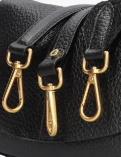 zwarte gianni chiarini schoudertas helena round 11088