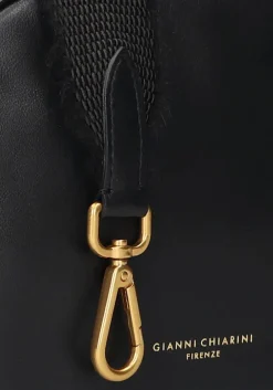 zwarte gianni chiarini schoudertas nina