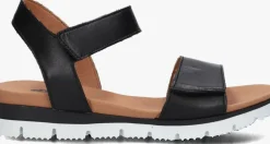 zwarte giga sandalen g4420