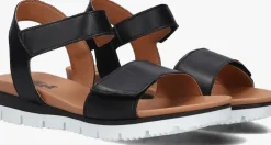 zwarte giga sandalen g4420