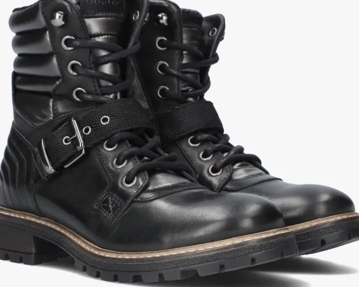 zwarte giga veterboots g4035