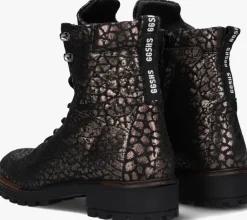 zwarte giga veterboots g4039