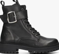 zwarte giga veterboots g4346