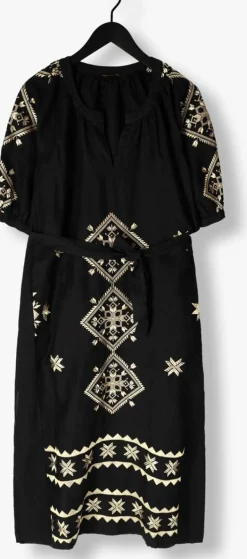 zwarte greek archaic kori maxi jurk 230652