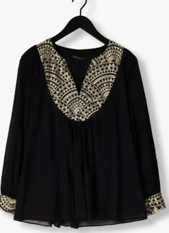 zwarte greek archaic kori blouses 340552