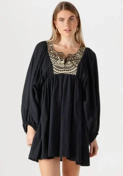 zwarte greek archaic kori mini jurk 330432