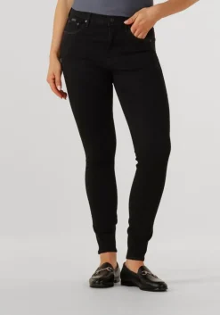 zwarte g-star raw skinny jeans 3301 skinny wmn