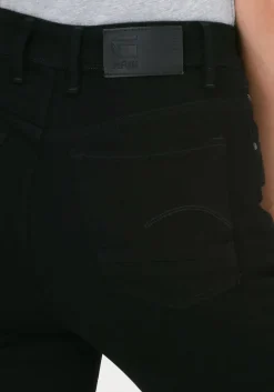 zwarte g-star raw skinny jeans kafey ultra high skinny wmn