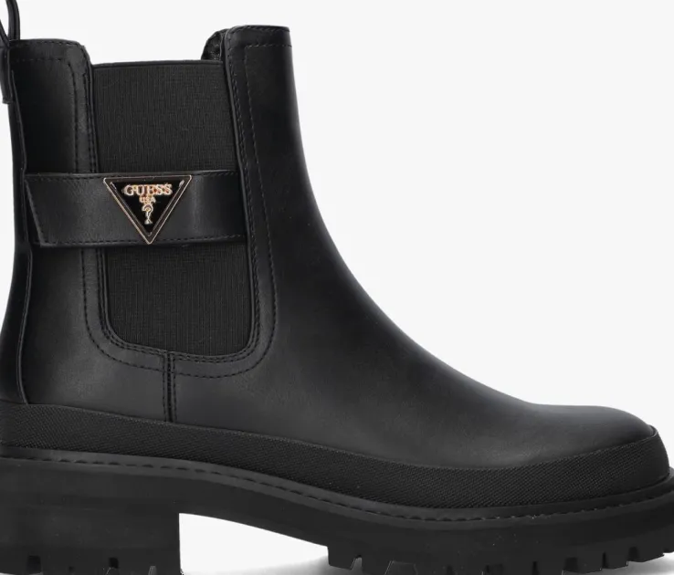 zwarte guess boots bensly