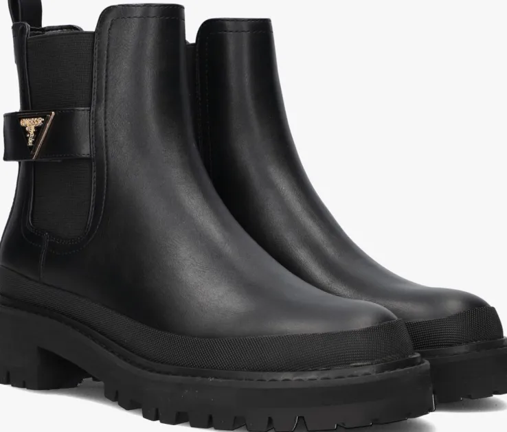 zwarte guess boots bensly