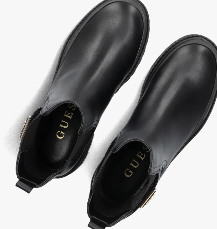 zwarte guess boots bensly