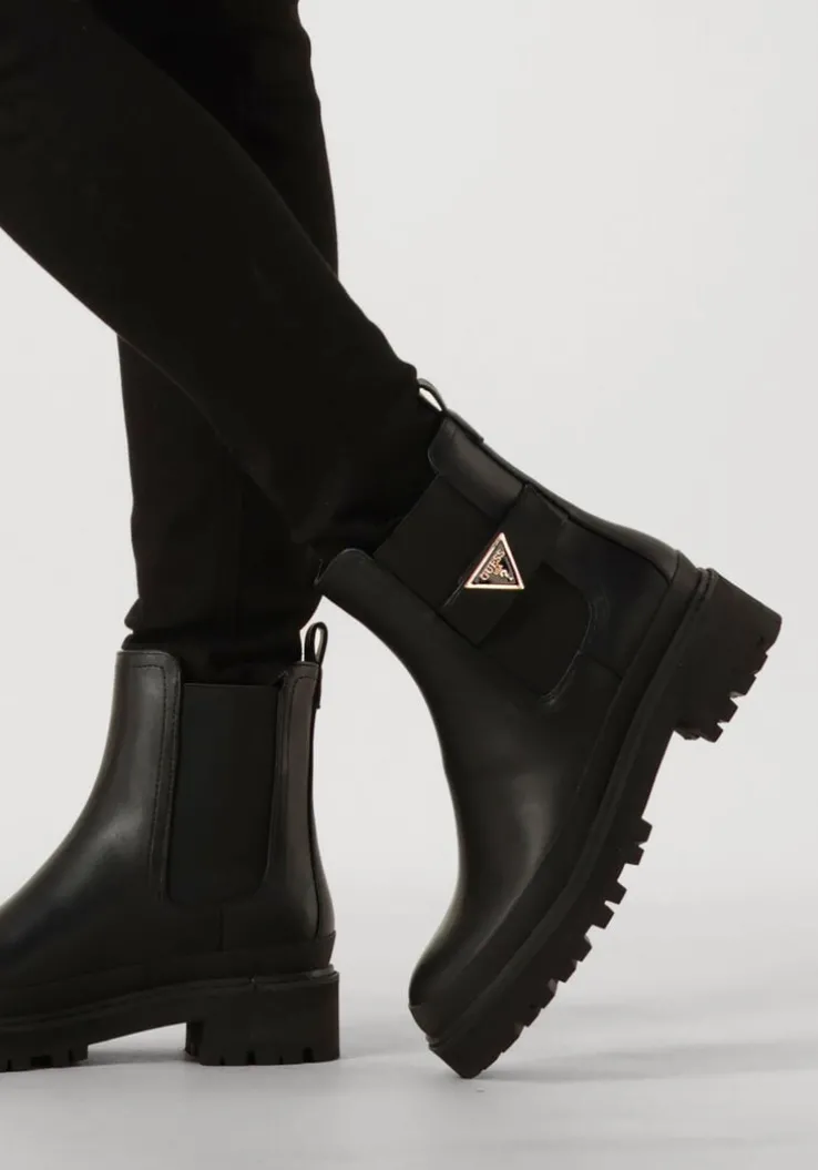 zwarte guess boots bensly
