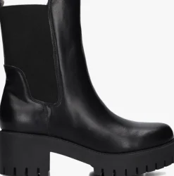 zwarte guess chelsea boots warin