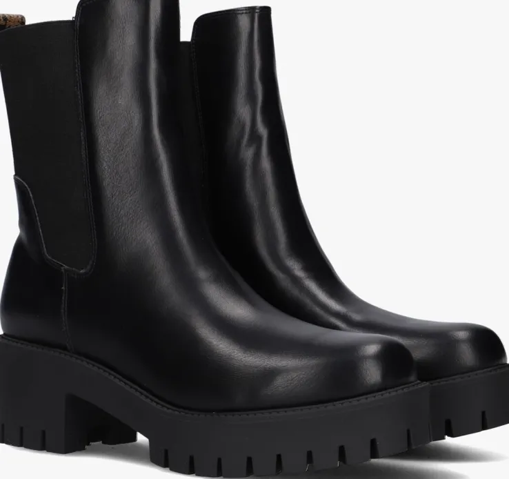 zwarte guess chelsea boots warin