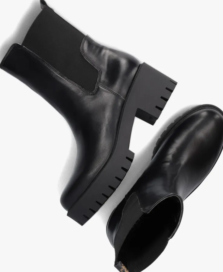 zwarte guess chelsea boots warin