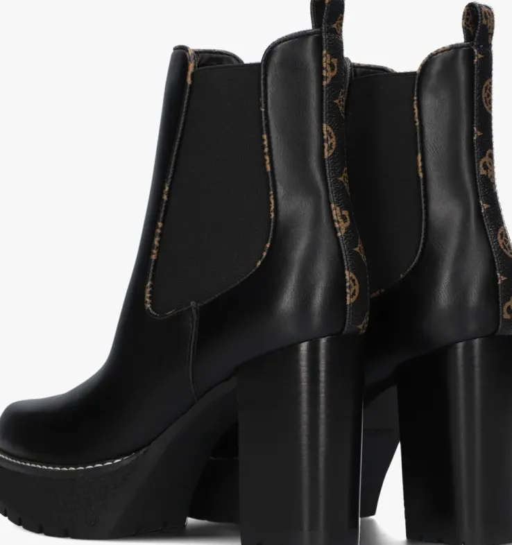 zwarte guess enkellaarsjes maelea