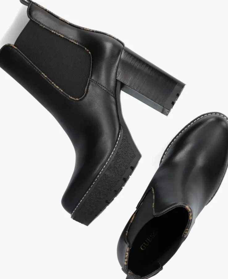 zwarte guess enkellaarsjes maelea