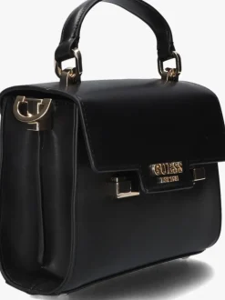 zwarte guess handtas eco aldith mini top